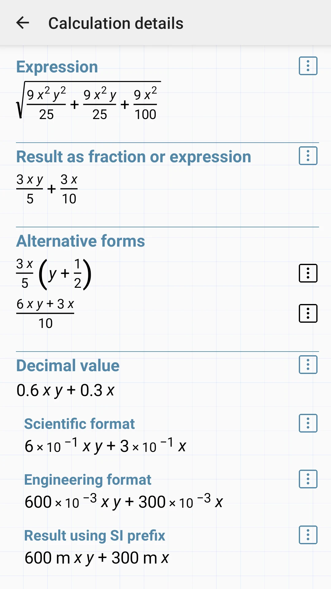 HiPER Scientific Calculator screenshot