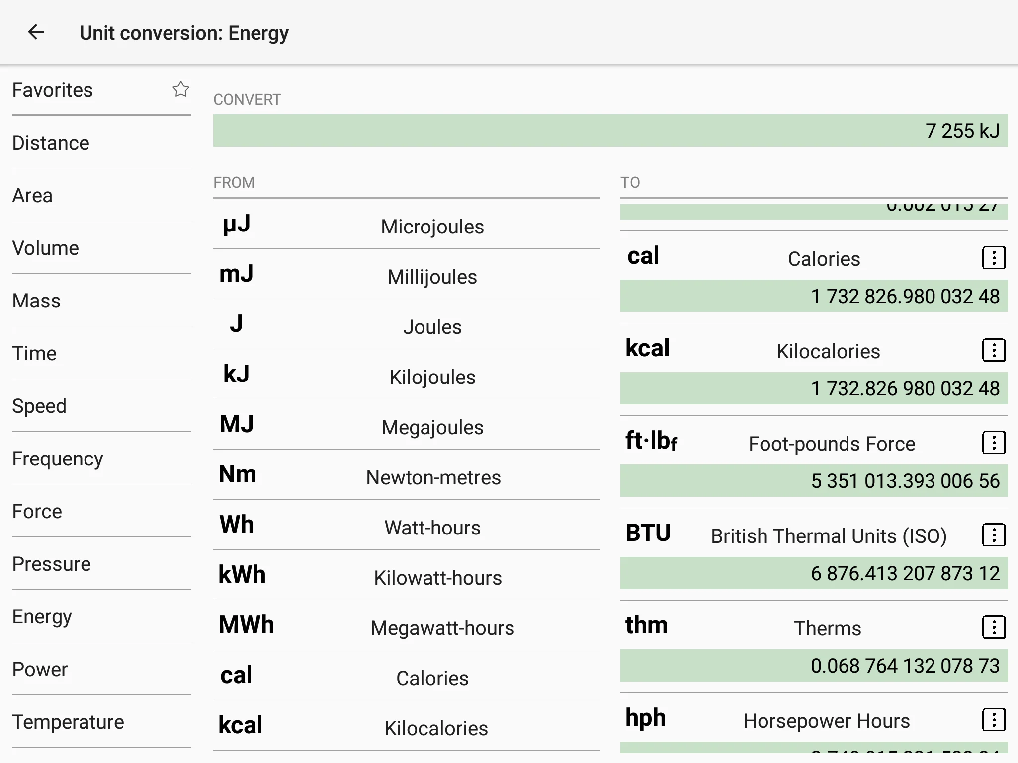 HiPER Scientific Calculator screenshot