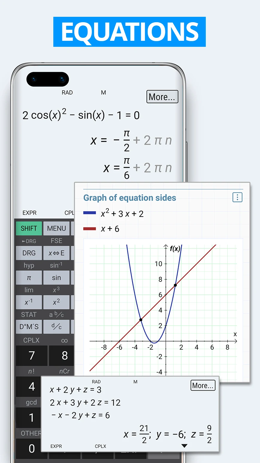HiPER Scientific Calculator screenshot